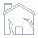 Altbau mit reparaturbedürftiger Fassade